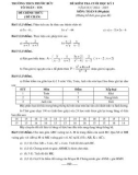 Đề thi học kì 1 môn Toán lớp 8 năm 2024-2025 có đáp án - Trường THCS Phước Bửu, Xuyên Mộc