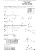 Đề thi giữa học kì 2 môn Toán lớp 6 năm 2023-2024 - Trường THCS Nguyễn Trãi, Thanh Khê