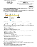 Đề thi học kì 1 môn Vật lý lớp 10 năm 2024-2025 - Trường THPT Lê Hồng Phong, Đắk Lắk
