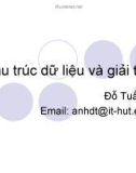 Cấu trúc dữ liệu và giải thuật (Đỗ Tuấn Anh) - Chương 3. Mảng và danh sách