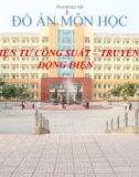 Bài thuyết trình: Ứng dụng phần mềm Psim mô phỏng bộ biến đổi điện áp xoay chiều