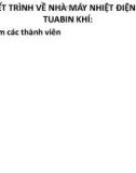 Bài thuyết trình: Về nhà máy nhiệt điện sử dụng tuabin khí