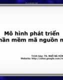 Mô hình phát triển Phần mềm mã nguồn mở