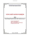 Sáng kiến kinh nghiệm THPT: Một số hoạt động ngoại khóa nhằm giáo dục kỹ năng sống cho học sinh ở trường THPT Thanh Chương 1