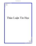 Thảo Luận Tin Học