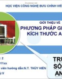 Bài thuyết trình: Giới thiệu về phương pháp giảm nhỏ kích thước anten