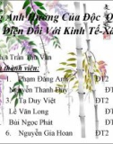 Bài thuyết trình: Những ảnh hưởng của độc quyền ngành điện đối với kinh tế, xã hội