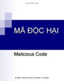 Bài giảng Mã độc hại (Malicious Code)