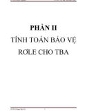 Phần 2: Tính toán bảo vệ rơle cho TBA