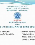 Bài thuyết trình: Tìm hiểu các phương pháp bù trong lưới điện