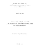 Luận văn Thạc sĩ Khoa học: Infimum của phổ của toán tử laplace beltrami trên miền giả lồi bị chặn với metric bergman