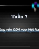 Báo cáo: Dòng vốn ODA vào Việt Nam