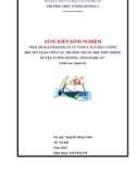 Sáng kiến kinh nghiệm THPT: Một số giải pháp quản lý nâng cao chất lượng đội ngũ giáo viên các trường trung học phổ thông huyện Tương Dương, tỉnh Nghệ An