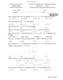 Đề thi thử THPT QG môn Toán năm 2019 lần 2 - Sở GD&ĐT Thái Nguyên - Mã đề 013