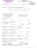 Đề thi thử tốt nghiệp THPT năm 2021 môn Toán có đáp án - Trường THPT Cao Bá Quát