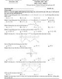 Đề thi học kì 1 môn Toán lớp 12 năm 2024-2025 - Trường THPT Ngô Gia Tự, Đắk Lắk