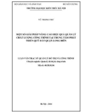 Luận văn Thạc sĩ Quản lý đô thị và công trình: Một số giải pháp nâng cao hiệu quả công tác quản lý chất lượng tại Trung tâm phát triển quỹ đất quận Long Biên