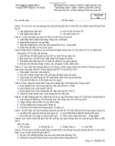 Đề thi thử THPT Quốc gia lần 1 môn Lịch sử năm 2019-2020 có đáp án - Trường THPT Nguyễn Viết Xuân