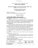 Đề thi tốt nghiệp cao đẳng nghề khoá 3 (2009 - 2012) nghề Quản trị khách sạn môn Thực hành nghề - Mã đề thi: QTKS - TH31