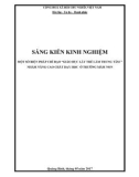 Sáng kiến kinh nghiệm Mầm non: Một sổ biện pháp chỉ đạo Giáo dục lấy trẻ làm trung tâm nhằm nâng cao chất lượng dạy học ở trường mầm non