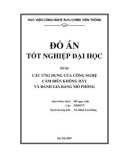 Đề tài: Các ứng dụng của công nghệ cảm biến không dây và đánh giá bằng mô phỏng