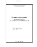 Sáng kiến kinh nghiệm THCS: Phương pháp tổ chức các buổi sinh hoạt tập thể theo chủ đề