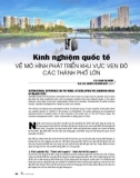 Kinh nghiệm quốc tế về mô hình phát triển khu vực ven đô các thành phố lớn