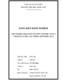 Sáng kiến kinh nghiệm Tiểu học: Một số biện pháp giúp tổ chức giờ học Toán 5 với bảng tương tác thông minh hiệu quả