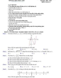 Đề cương ôn tập học kì 1 môn Toán lớp 12 năm 2024-2025 - Trường THPT Phúc Thọ, Hà Nội