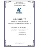 Đồ án tốt nghiệp: Nghiên cứu và thiết kế thiết bị cảnh báo khí gas và phòng chống cháy nổ