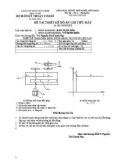 Tiểu luận Kỹ thuật cơ khí: Thiết kế đồ án chi tiết máy