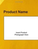 Mẫu PowerPoint: Product Name