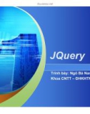 Bài giảng JQuery - Ngô Bá Nam Phương