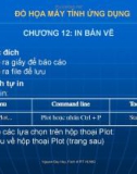 Đồ họa máy tính ứng dụng cho tin học mỏ - Chương 12