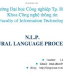 Lecture Natural language processing: Chapter 5 – Lê Ngọc Tấn