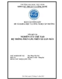 Báo cáo nghiên cứu khoa học cấp trường: Nghiên cứu chế tạo hệ thống phun LPG trên xe gắn máy