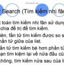 Binary Search (Tìm kiếm nhị phân)