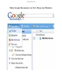 Thêm Google Documents vào New Menu của Windows