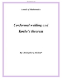 Đề tài  Conformal welding and Koebe’s theorem 