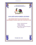 Sáng kiến kinh nghiệm Mầm non: Một số biện pháp ứng dụng phương pháp Motessori vào hoạt động góc cho trẻ 4-5 tuổi