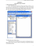 Chương 5: Lập trình VBA căn bản
