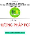 Thuyết trình nhóm: Phương pháp PCR