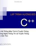 Lập trình hướng đối tượng C++ - Mở đầu