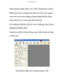Chụp khung hình video với Video Snapshots Genius