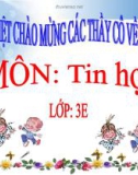 Bài 4:  Tập gõ các phím ở hàng phím số