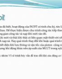 Bài thuyết trình: Trao đổi khí của động cơ Diesel tàu thủy loại động cơ 4 thì