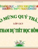 Bài giảng Lịch sử lớp 12 - Bài 9: Quan hệ quốc tế trong và sau thời kỳ chiến tranh lạnh (Tiết 1)