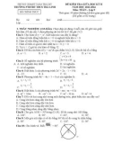 Đề thi giữa học kì 2 môn Toán lớp 9 năm 2023-2024 có đáp án - Trường PTDTBT THCS Trà Linh, Nam Trà My