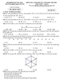 Đề thi học kì 1 môn Toán lớp 10 năm 2022-2023 - Trường THPT Nam Trà My