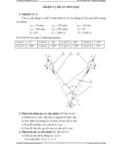 Đồ án Nguyên lý máy: Nguyên lí máy cơ cấu động cơ chữ V